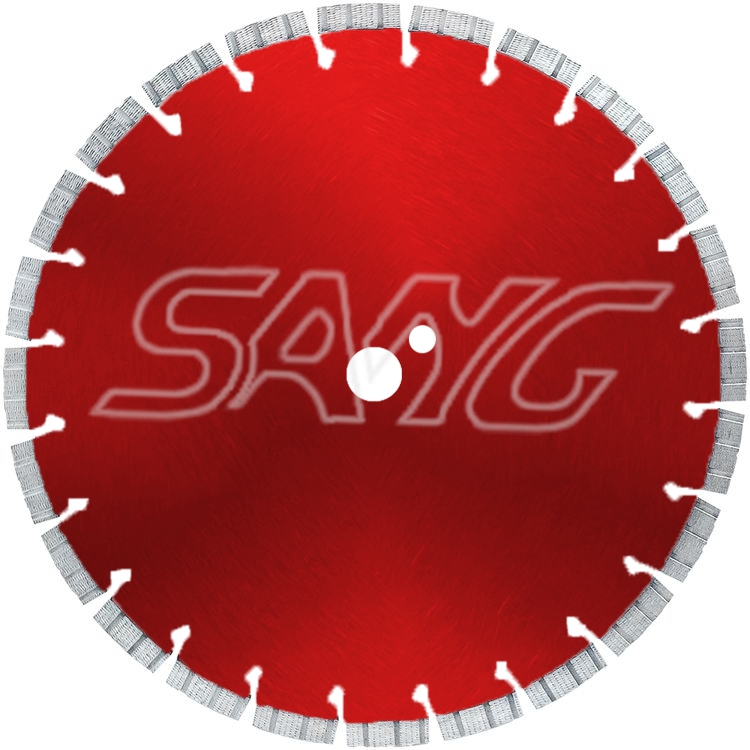 Turbo Segment Laser Welding Diamond Cutting Disc Saw Blade For Cutting Concrete