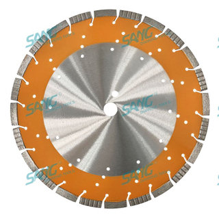 14 Inch 350mm Laser Welded Turbo Segmented Diamond Saw Blade for Reinforce Concrete