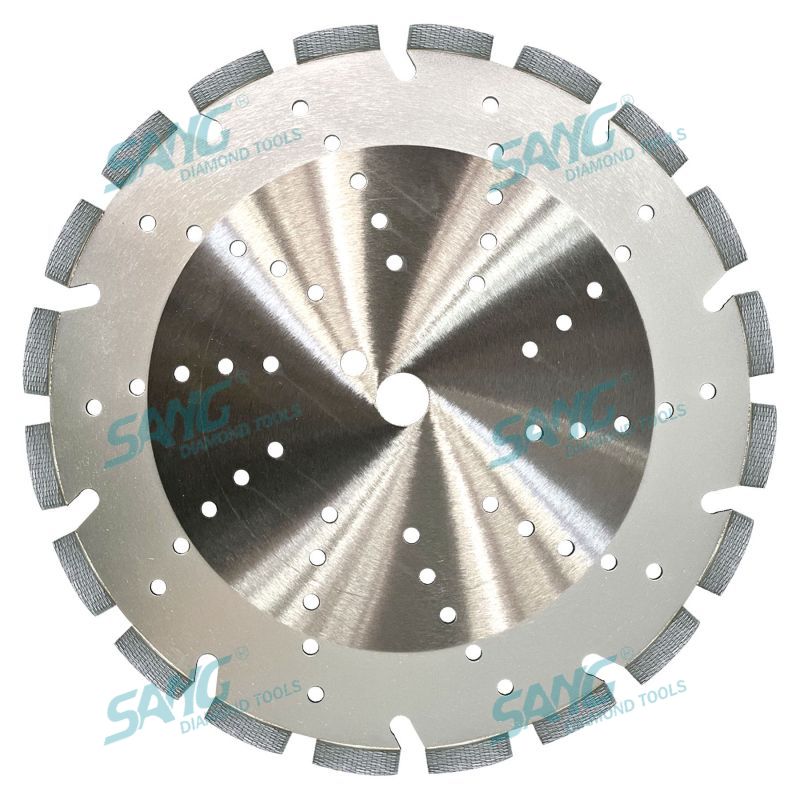 Arix Laser Welded 14 Inch 350mm Premium Diamond Saw Blade for Concrete, Brick, Block And Masonry Dry Or Wet