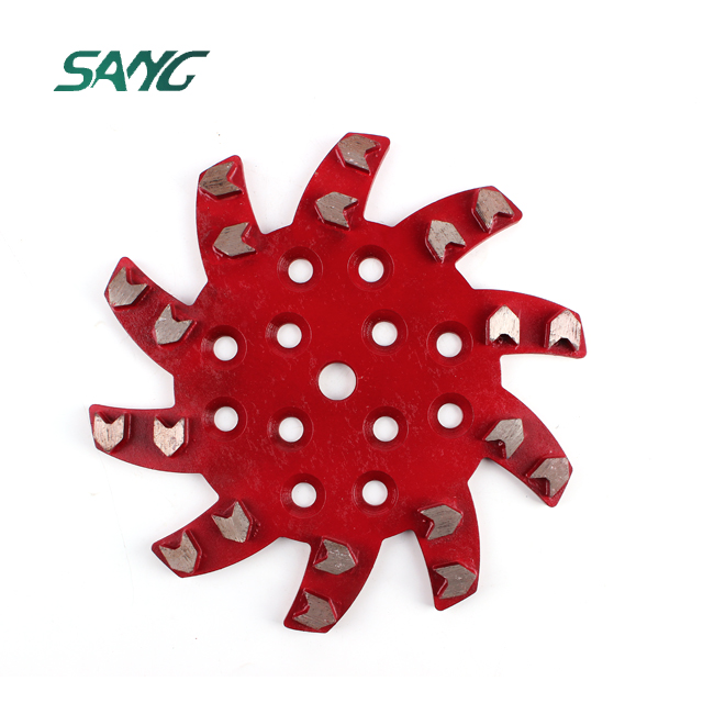 Abrasive Tools Diamond Grinding Disc For Concrete Floor Grinder 