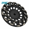 7inch 180mm S Segmented Diamond Cup Wheel for Aggressive Concrete Grinding