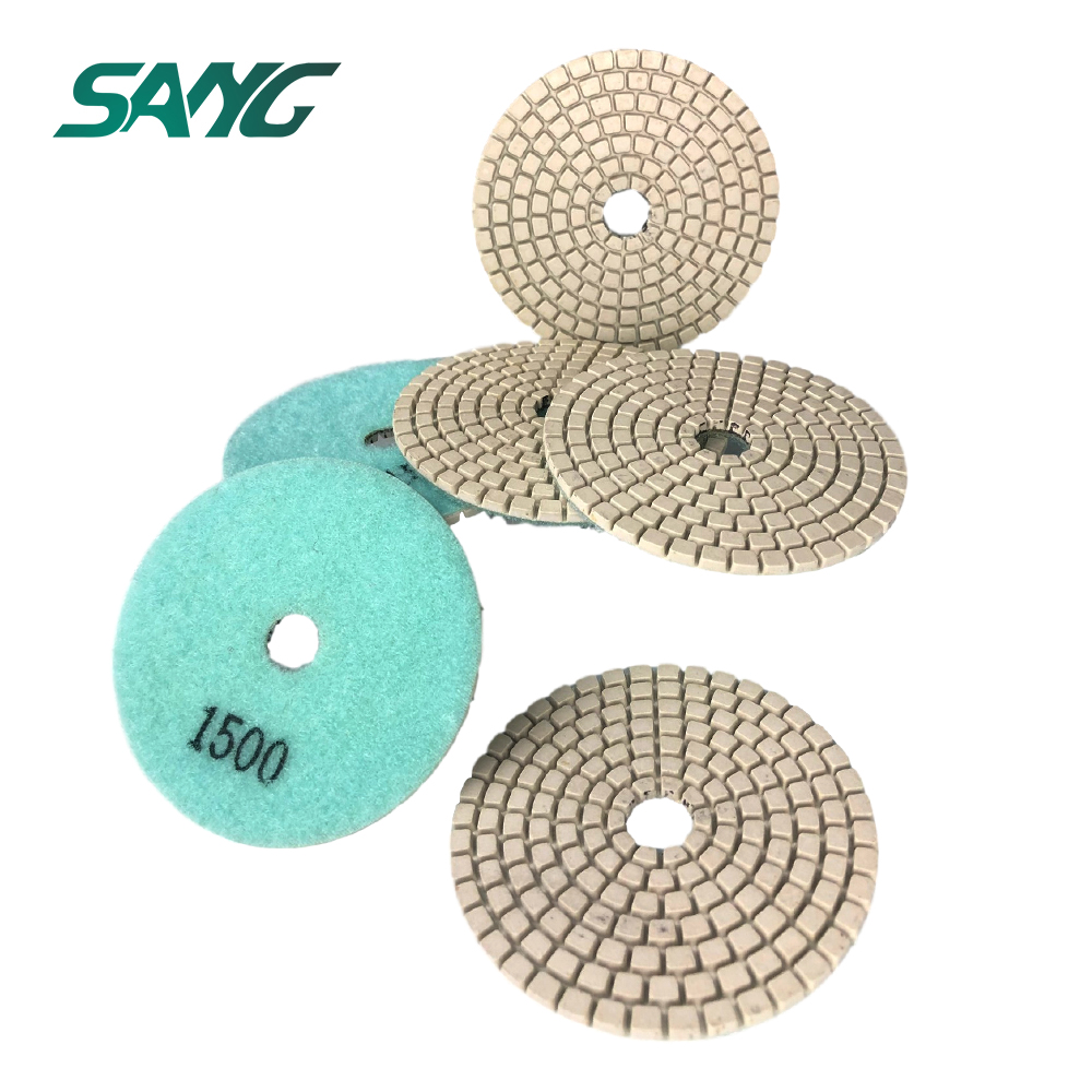 concrete polishing pad