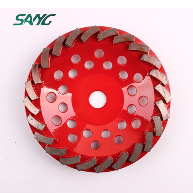 Sang Turbo Grinding Disc Grinding Cup Wheel for Polishing Floor Concrete