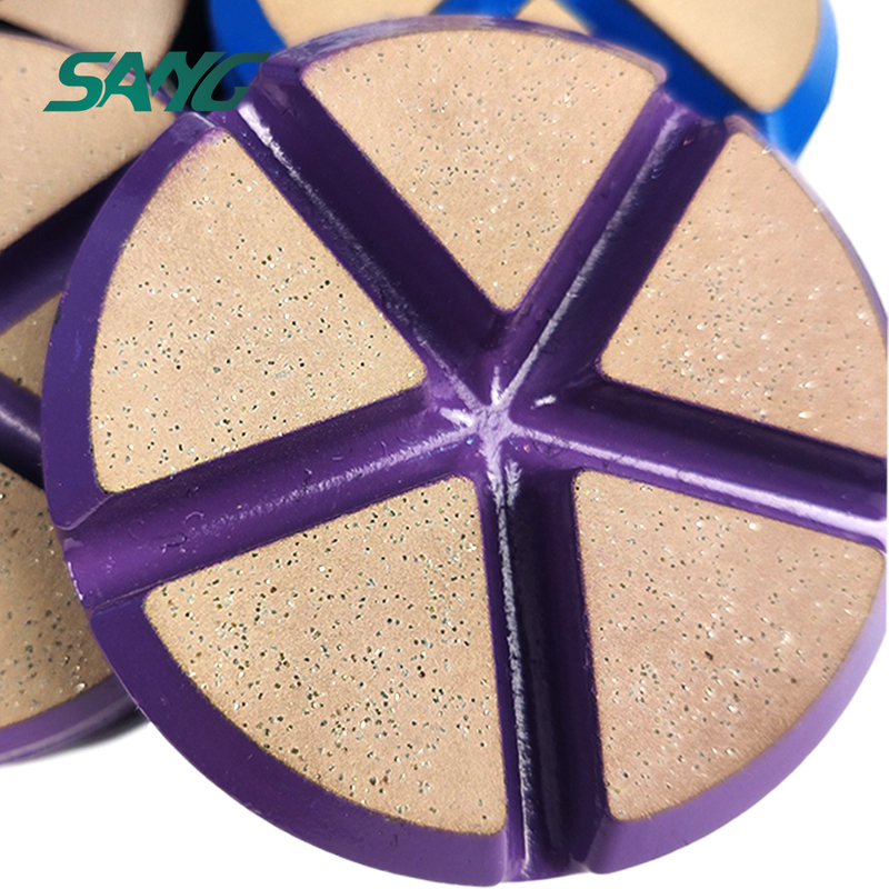 3'' Ceramic Transitional Diamond Grinding Pads for concrete