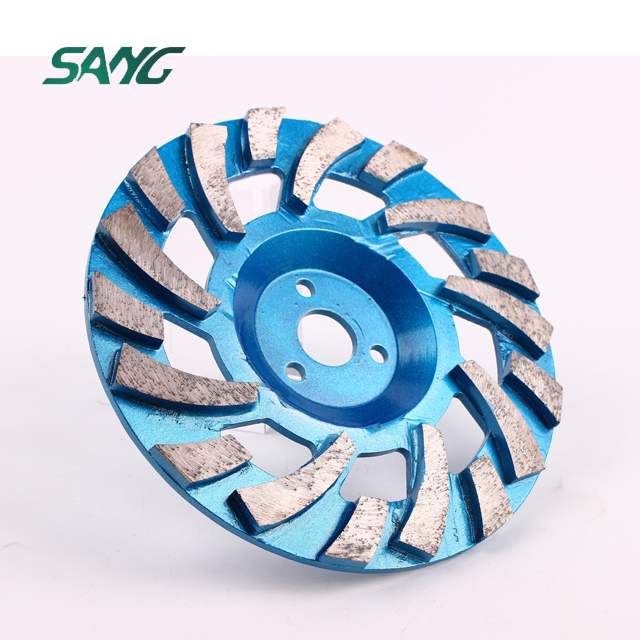 Sang Diamond Grinding Disc Grinding Cup Wheel Angle Grinder for Polishing Floor Concrete