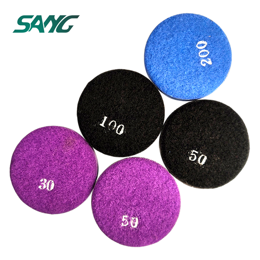3'' Ceramic Transitional Diamond Grinding Pads for concrete