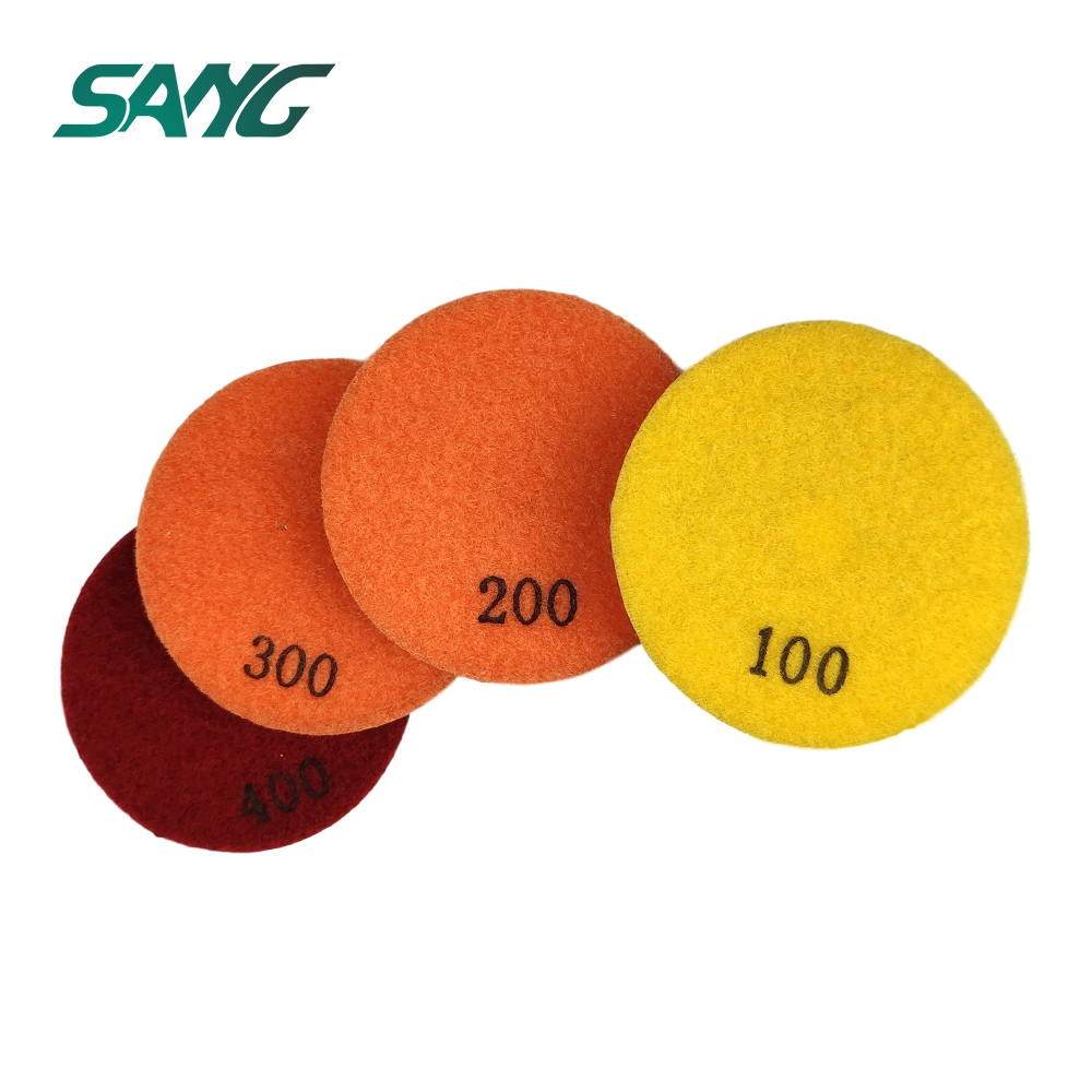 3 Inch Resin Grinding Pad for Polishing Floor Concrete