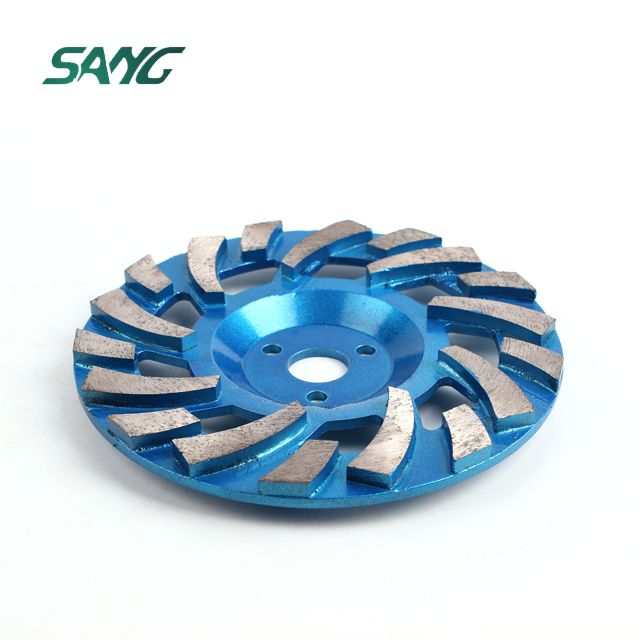 Sang Diamond Grinding Disc Grinding Cup Wheel Angle Grinder for Polishing Floor Concrete