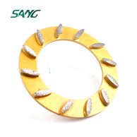 9.5inch Polishing Concrete FloorKlindex Diamond Grinding Disc with 3 Plug