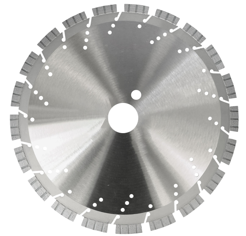 Laser Welded Diamond Saw Blade For Cutting Reinforcement Concrete