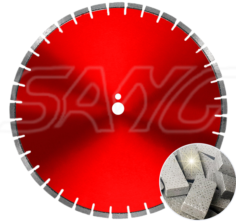 Arix Laser Welded Diamond Concrete Saw Blade For Concrete Cutting Machine