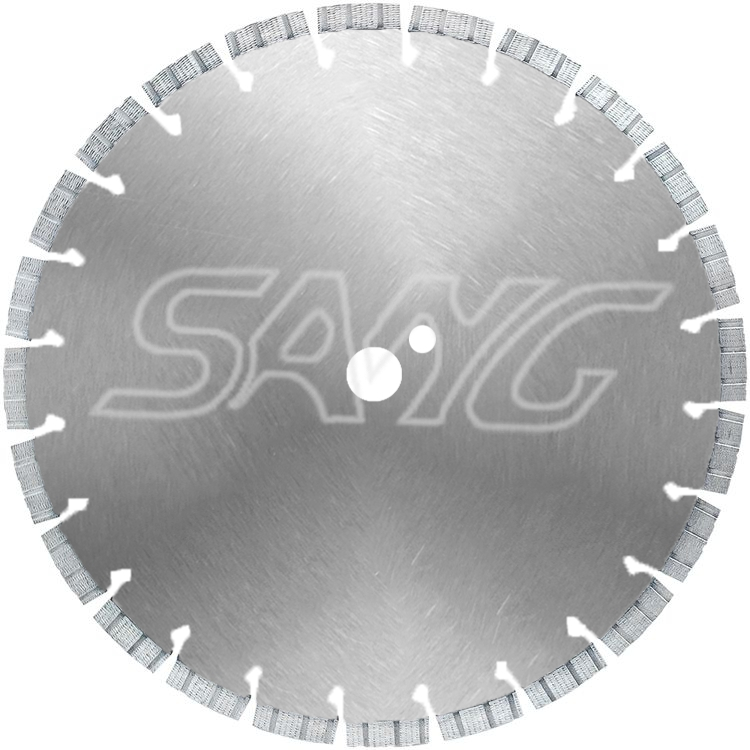 Turbo Segment Laser Welding Diamond Cutting Disc Saw Blade For Cutting Concrete