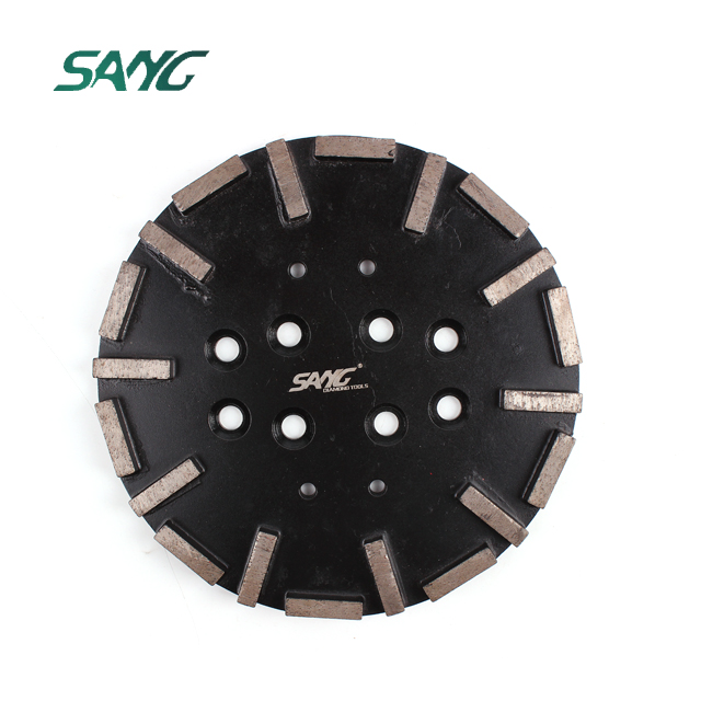 10 Inch (250mm) Diamond Concrete Grinding Disc For Blastrac EDCO MK SPE Floor Grinders