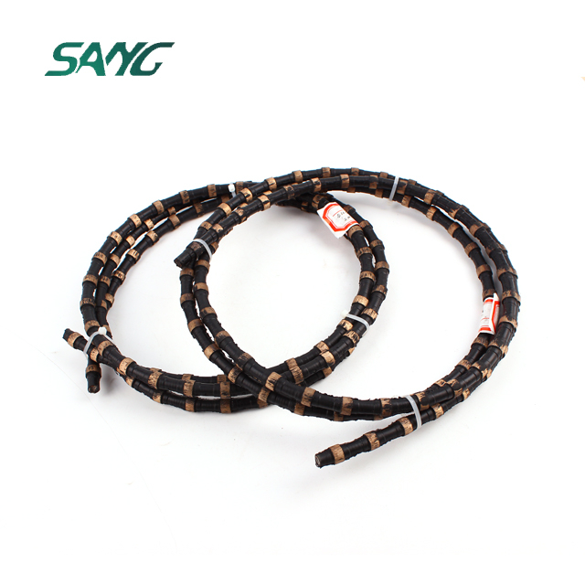 Diamond Concrete Wire Saw Rope For Concrete Cutting