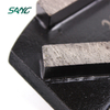 Lavina Metal Bond QuickChange Tools Double Rectangle Grinding Segment for Concrete Grinding